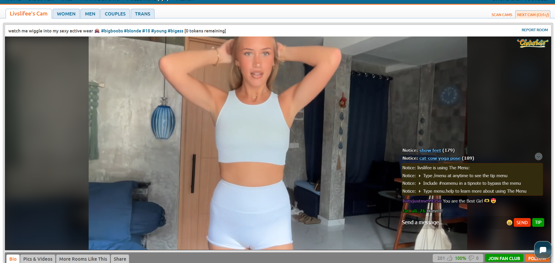 Chaturbate Live Chat